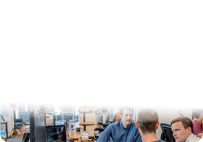 picture of people working in office