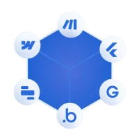 No-code/low-code rapid development Icon