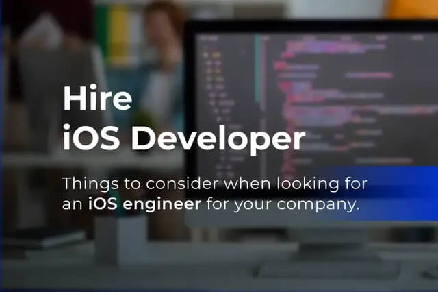 Hire iOS developer freelancer